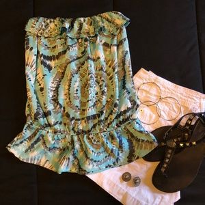 Gap strapless blouson